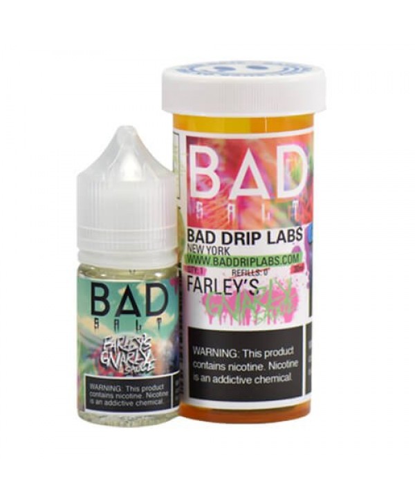 Bad Drip Tobacco-Free Salt Farley's Gnarly Sauce eJuice