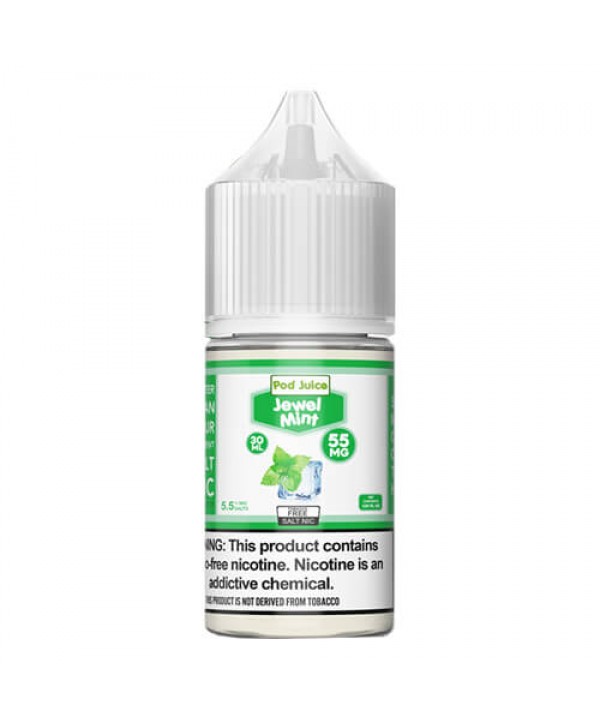 Pod Juice Synthetic Salts Jewel Mint eJuice