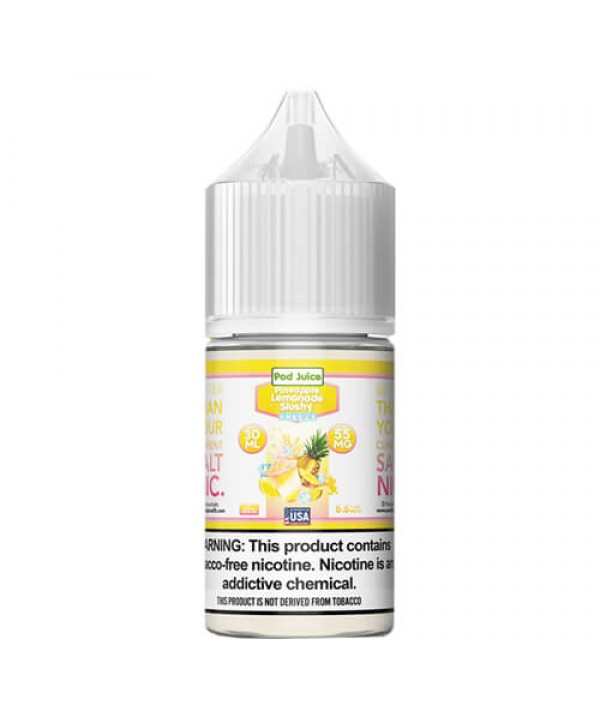 Pod Juice Synthetic Salts Pineapple Lemonade Slushy Freeze eJuice