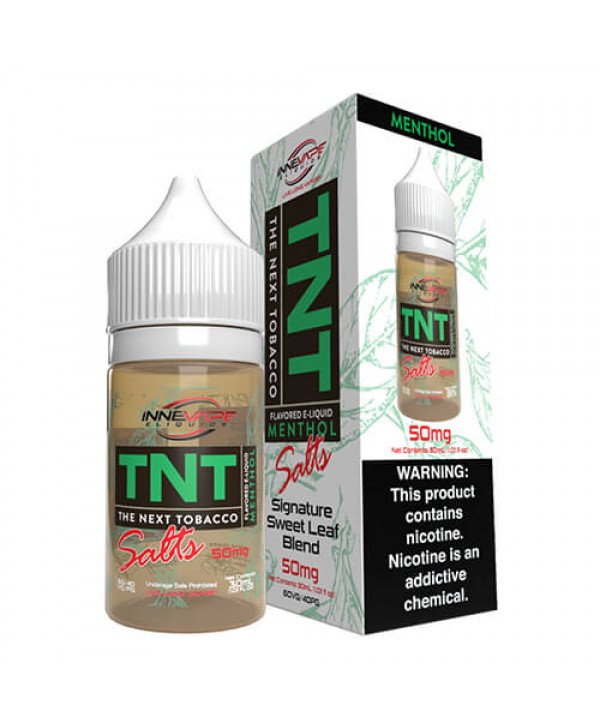 Innevape Tobacco-Free Salt TNT (The Next Tobacco) Menthol eJuice
