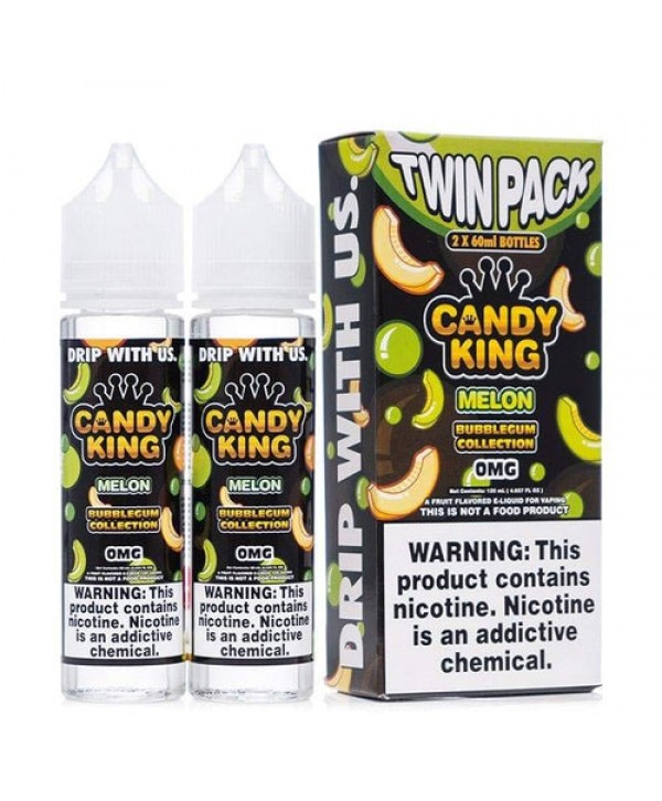 Candy King Bubblegum Collection Melon Twin Pack