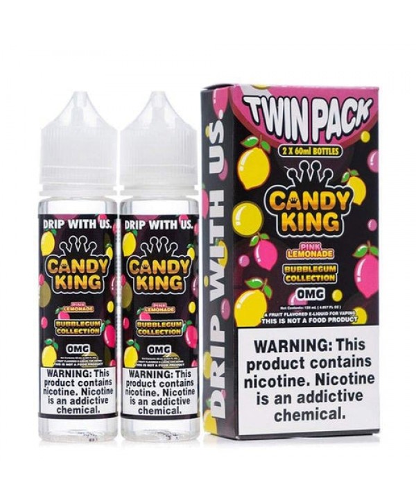 Candy King Bubblegum Collection Pink Lemonade Twin Pack