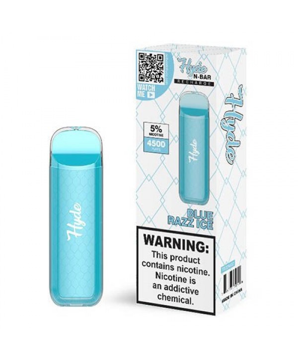 Hyde N-Bar Blue Razz Ice Disposable Vape Pen