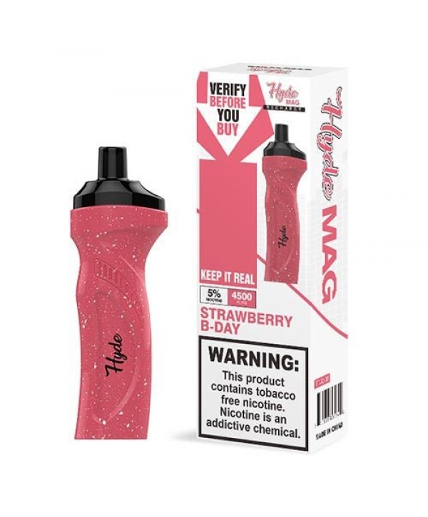 Hyde Mag Strawberry BDay Disposable Vape Pen