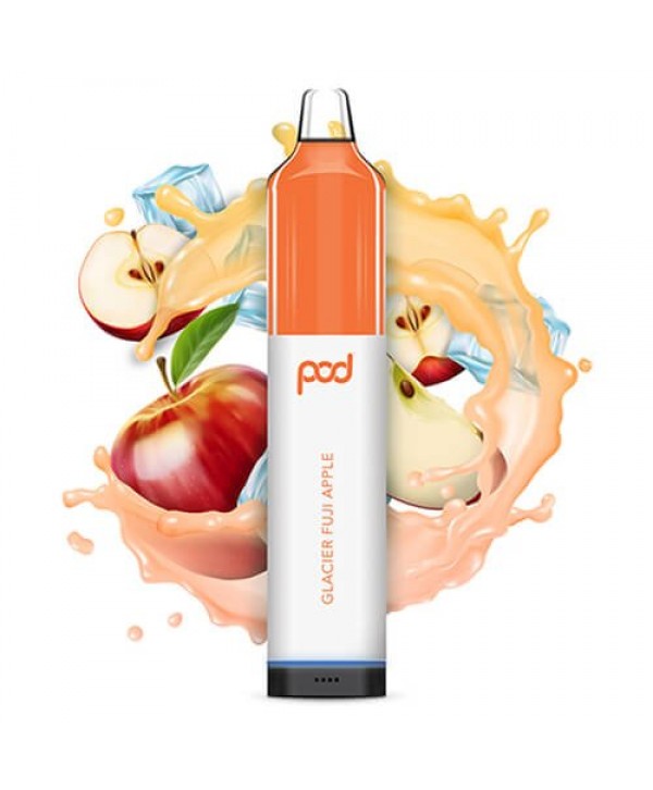 Pod Juice Synthetic Mesh 5500 Glacier Fuji Apple Disposable Vape Pen