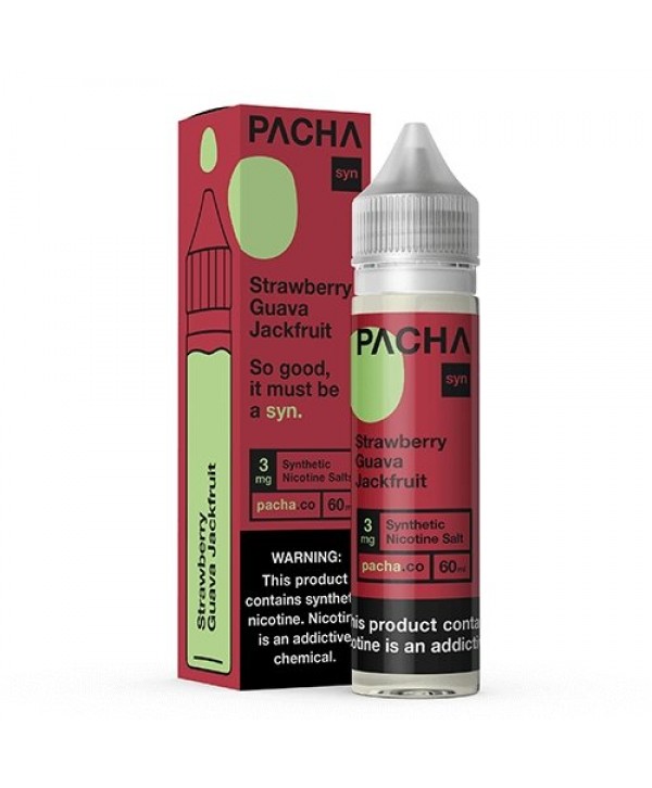 Pacha Syn Strawberry Guava Jackfruit eJuice