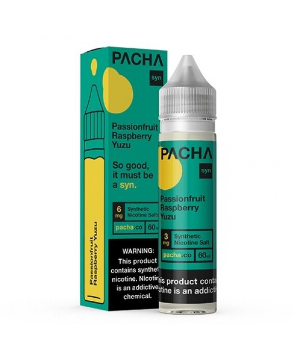 Pacha Syn Passion Fruit Raspberry Yuzu eJuice