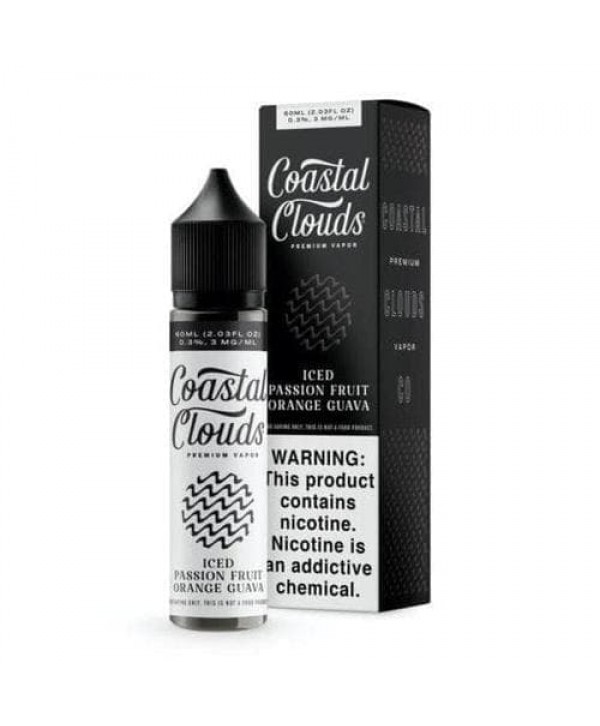 Coastal Clouds Iced Passion Fruit Orange Guava eJuice