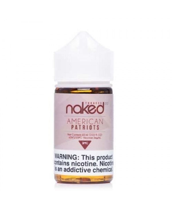 Naked 100 Tobacco American Patriots eJuice