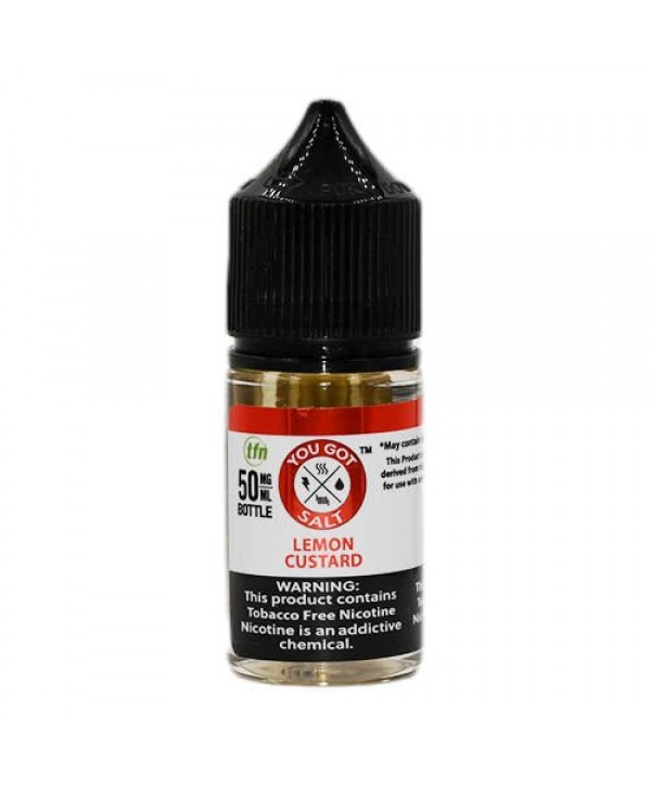 You Got Juice Salts Lemon Custard eJuice