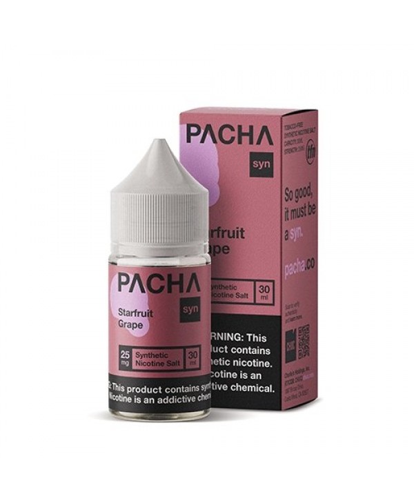 Pacha Syn Salts Starfruit Grape eJuice