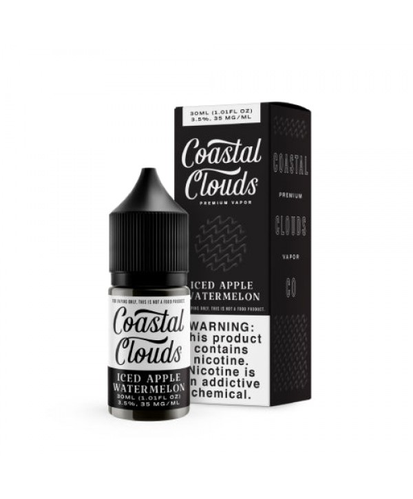 Coastal Clouds TFN Salts Apple Watermelon Iced eJuice