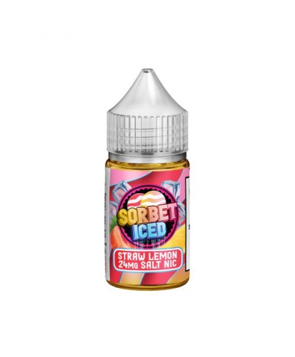 Sorbet Pop Salts Straw Lemon Iced eJuice