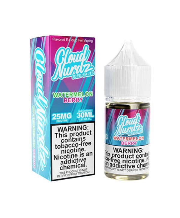 Cloud Nurdz Salts Watermelon Berry Iced eJuice