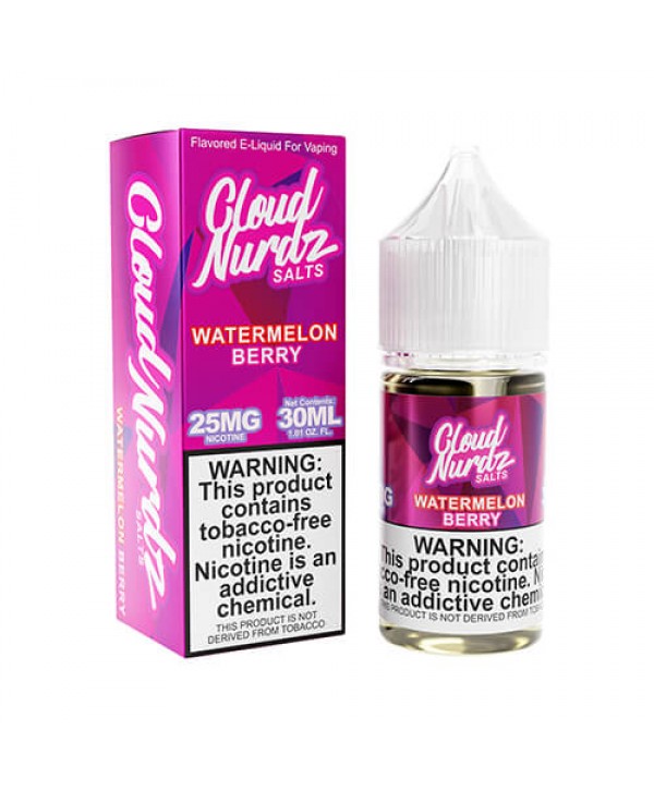 Cloud Nurdz Salts Watermelon Berry eJuice