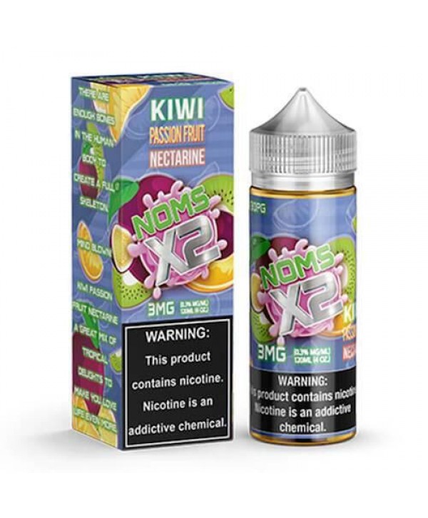Noms X2 Kiwi Passionfruit Nectarine eJuice