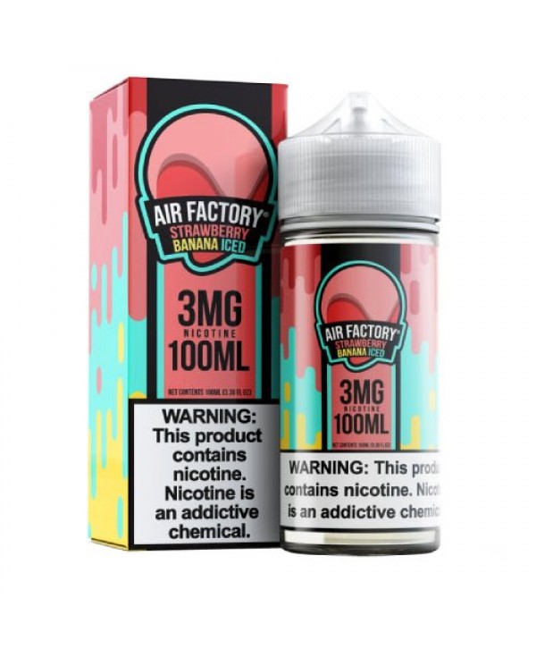 Air Factory Synthetic Strawberry Banana Iced eJuice