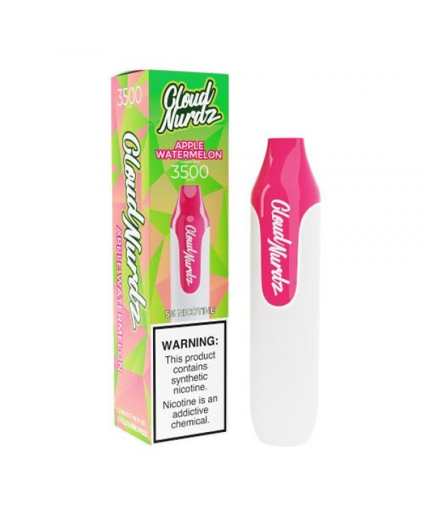 Cloud Nurdz 3500 Apple Watermelon Disposable