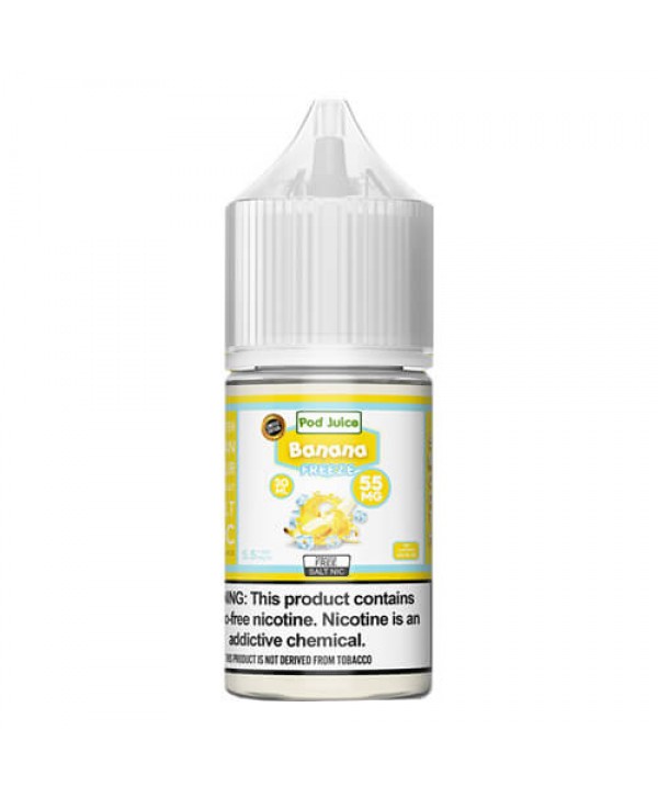 Pod Juice Synthetic Salts Banana Freeze eJuice