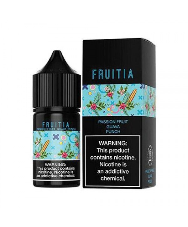 Fruitia Salt Passion Fruit Guava Punch eJuice