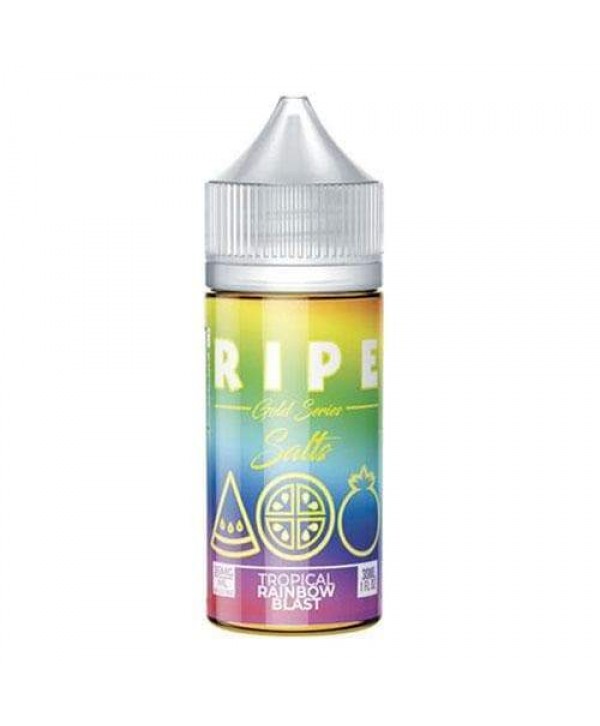 Ripe Gold Series Collection Salts Tropical Rainbow Blast eJuice