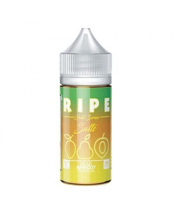 Ripe Gold Series Collection Salts Pear Apricot Papaya eJuice