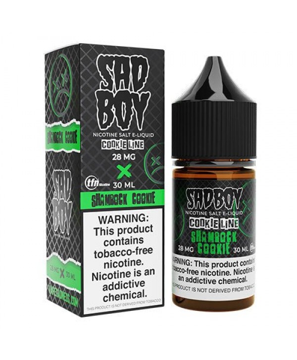 Sadboy Salts Cookie Line Shamrock Cookie eJuice