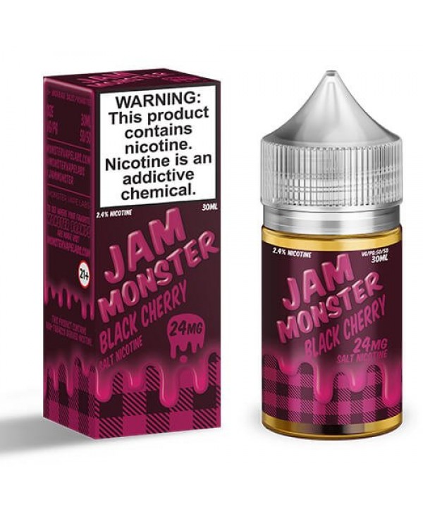 Jam Monster Synthetic Salt Black Cherry eJuice