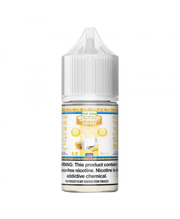 Pod Juice Synthetic Salts Graham Cracker eJuice