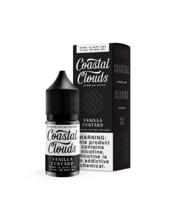 Coastal Clouds TFN Salts Vanilla Custard eJuice