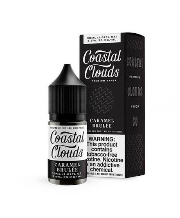 Coastal Clouds TFN Salts Caramel Brulee eJuice