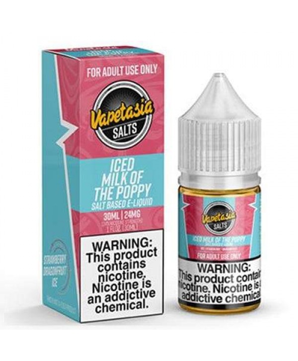 Vapetasia Salts Iced Milk Of The Poppy eJuice