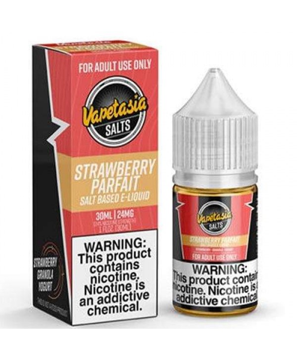 Vapetasia Salts Strawberry Parfait eJuice