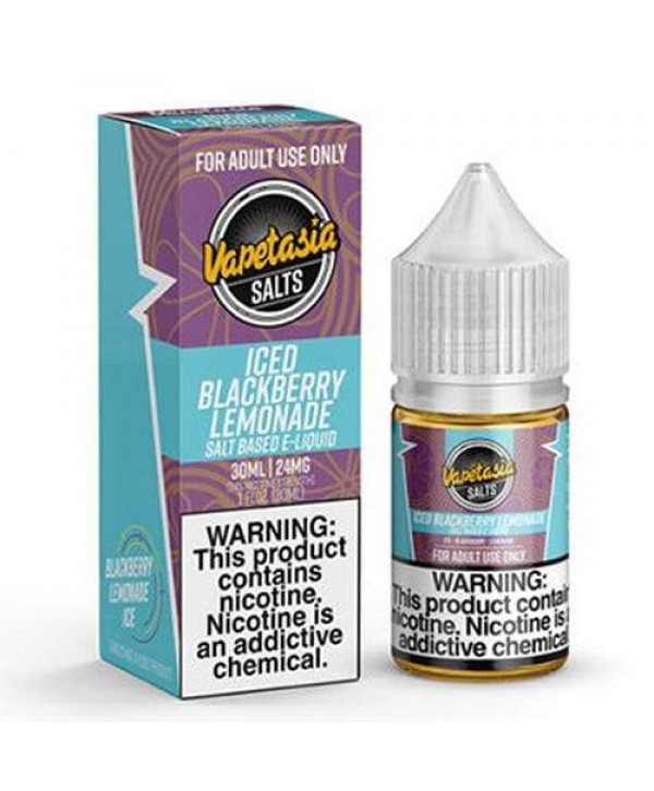 Vapetasia Salts Iced Blackberry Lemonade eJuice