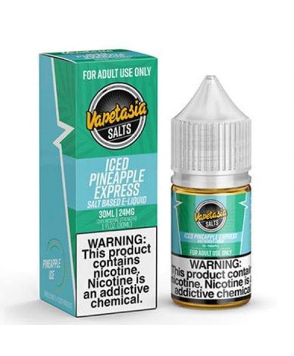 Vapetasia Salts Iced Pineapple Express eJuice