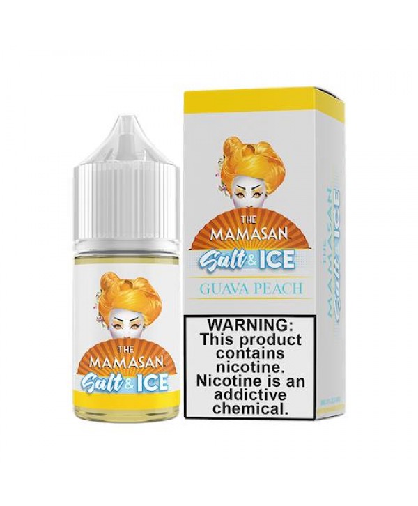 The Mamasan Salt Guava Peach Ice eJuice