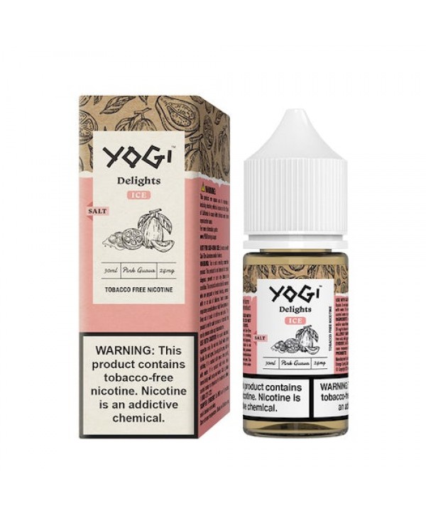 Yogi Delights Synthetic Salt Pink Guava Ice eJuice