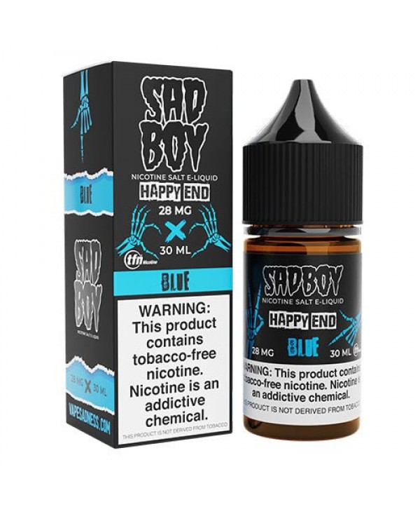 Sadboy Salts Happy End Line Blue eJuice