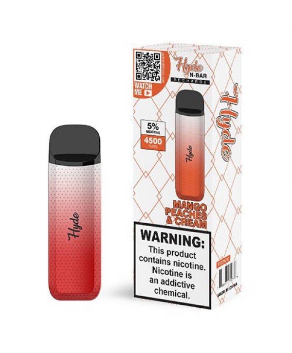 Hyde N-Bar Mango Peaches & Cream Disposable Vape Pen