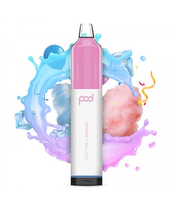 Pod Juice Synthetic Mesh 5500 Cotton Carnival Disposable Vape Pen