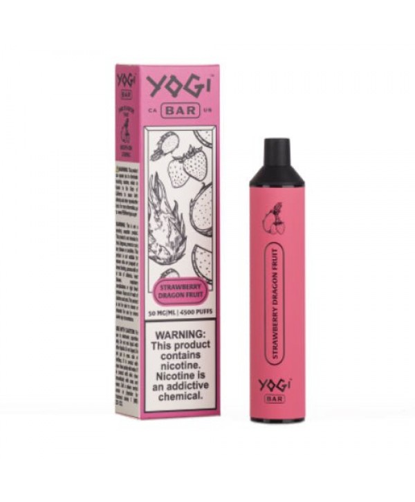 Yogi Bar 4500 Strawberry Dragon Fruit Disposable Vape Pen