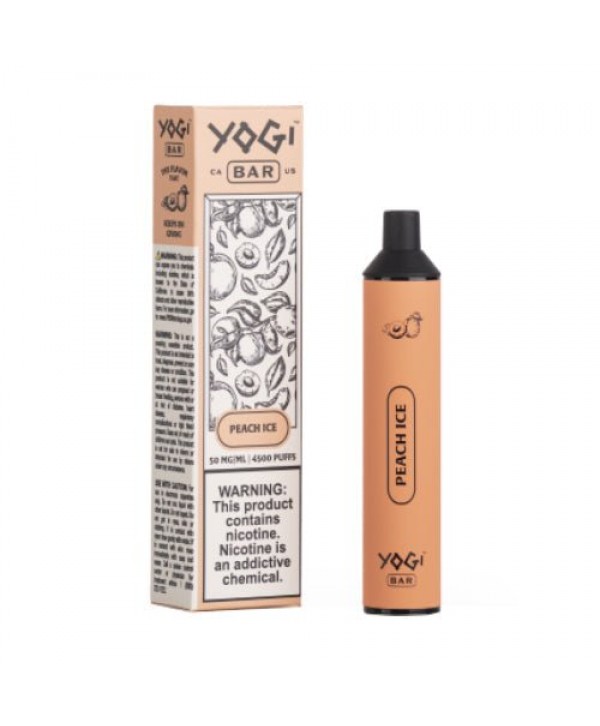 Yogi Bar 4500 Peach Ice Disposable Vape Pen