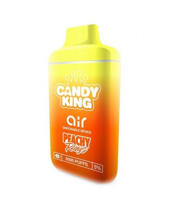 Candy King Air Synthetic Peachy Rings Disposable Vape Pen
