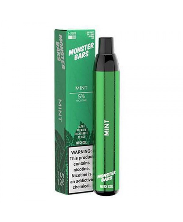 Monster Bars Mint Disposable Vape Pen