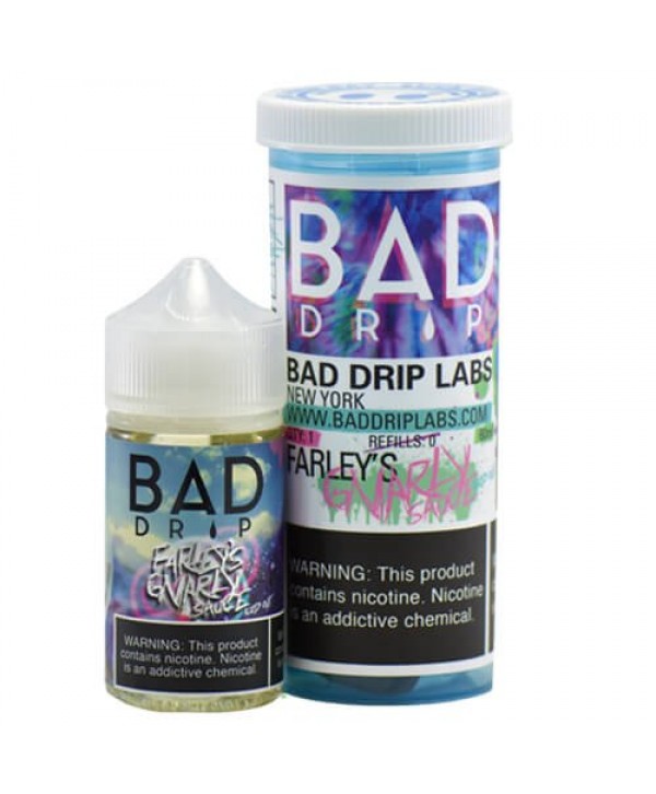 Bad Drip Tobacco-Free Farley's Gnarly Sauce Iced Out eJuice