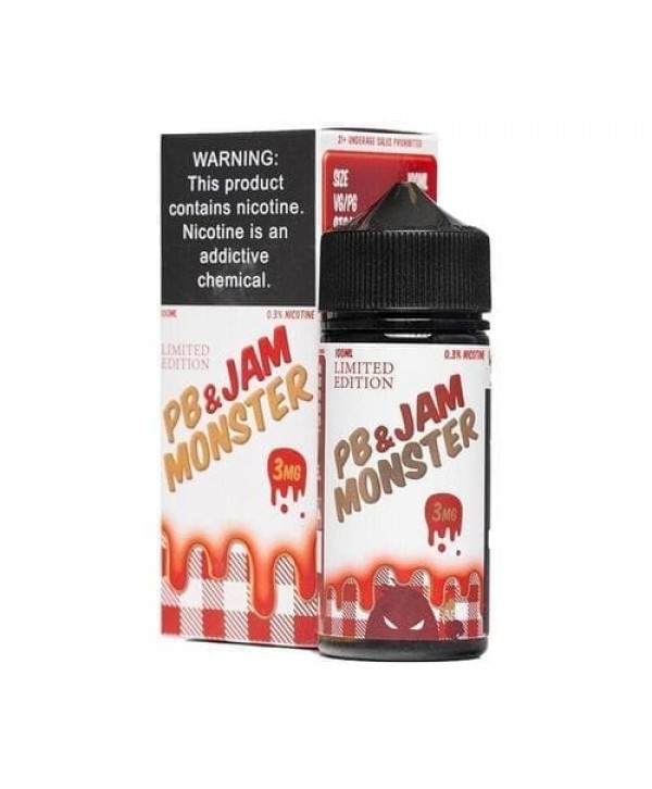 Jam Monster PB & Jam Strawberry eJuice