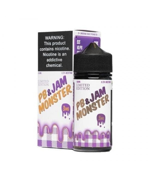 Jam Monster PB & Jam Grape eJuice