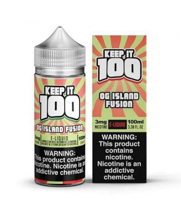 Keep It 100 OG Island Fusion eJuice