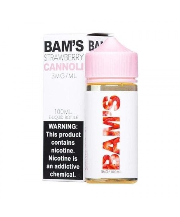 Bam's Strawberry Cannoli eJuice