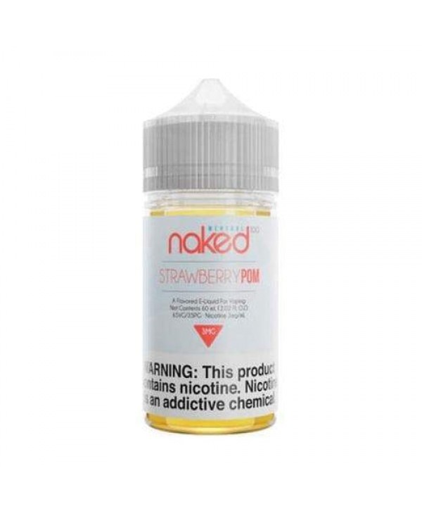 Naked 100 Menthol Strawberry POM eJuice